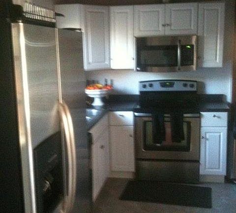 New Kitchen appliances with ceramic flat stove top