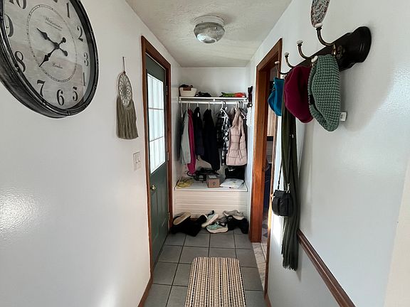 Entry from side porch