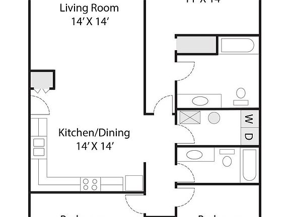 3rd image of 802 Dickinson Ave Unit 301