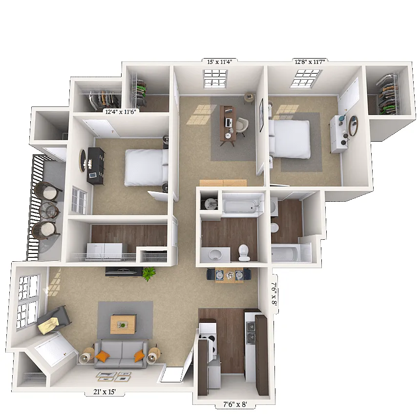 Floor plan Park