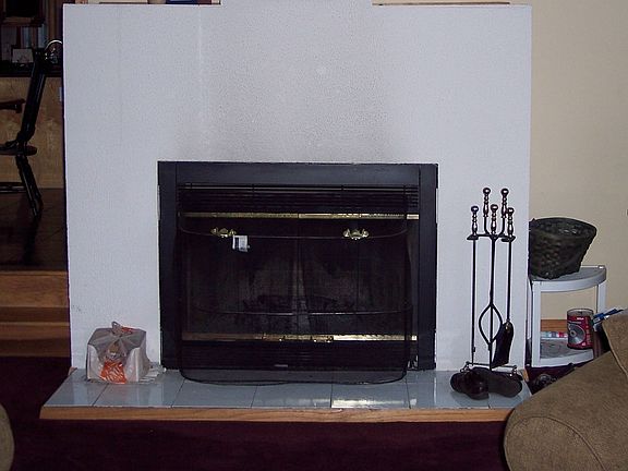 Fireplace in Family Room