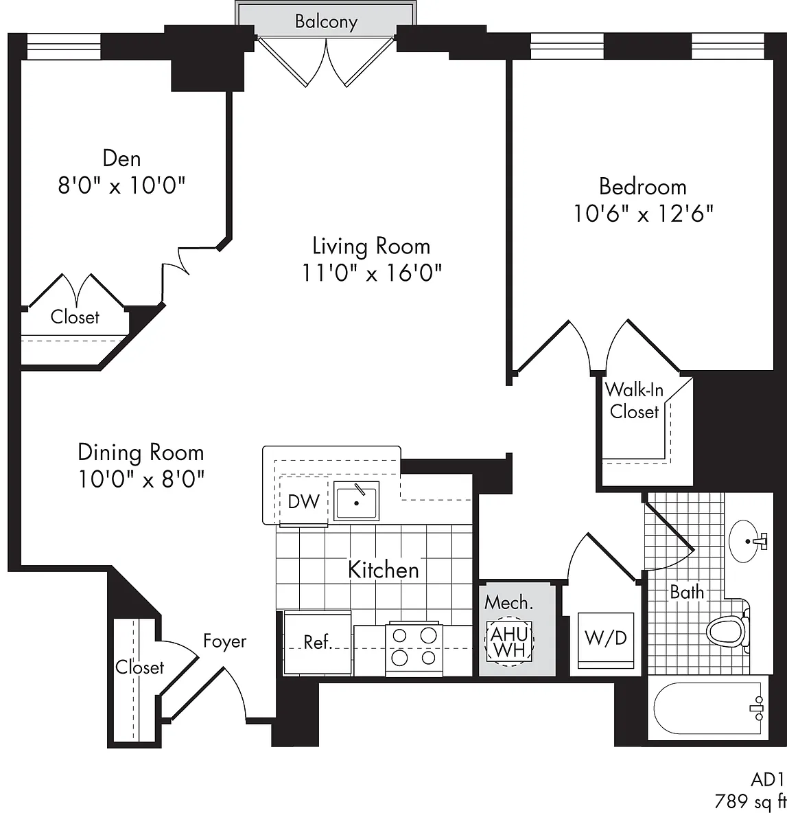 Floor plan AD1