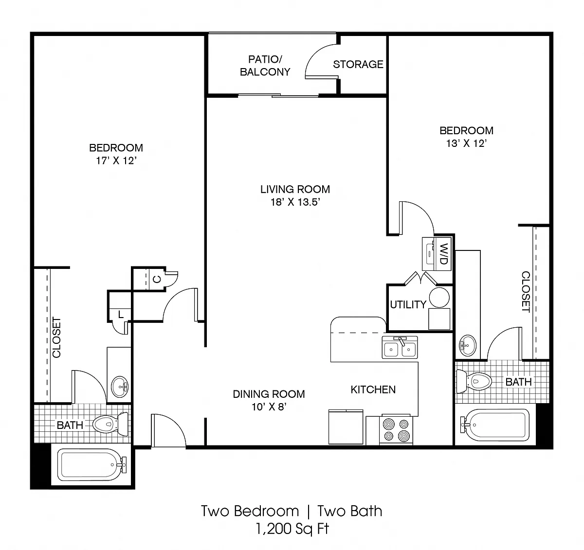 Floor plan B20A