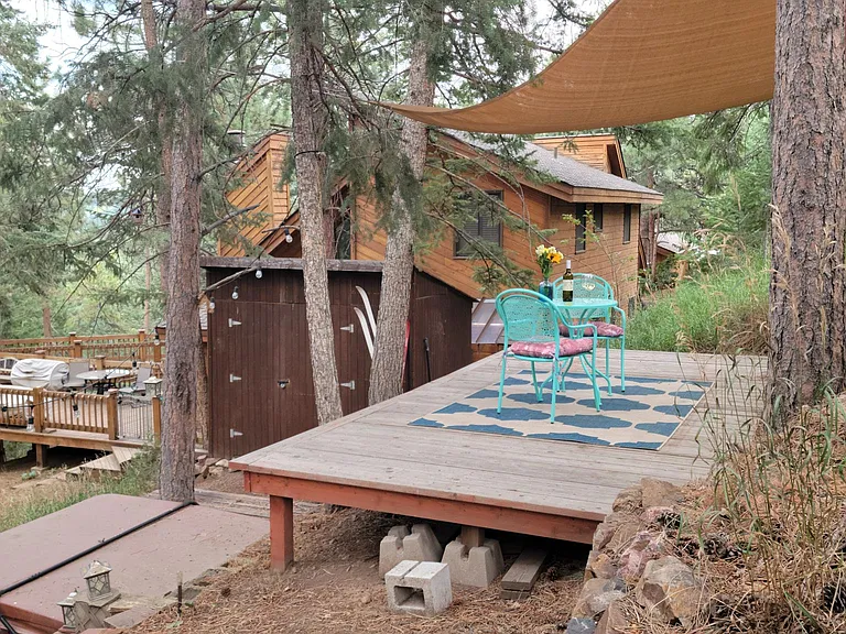 Tea house upper patio