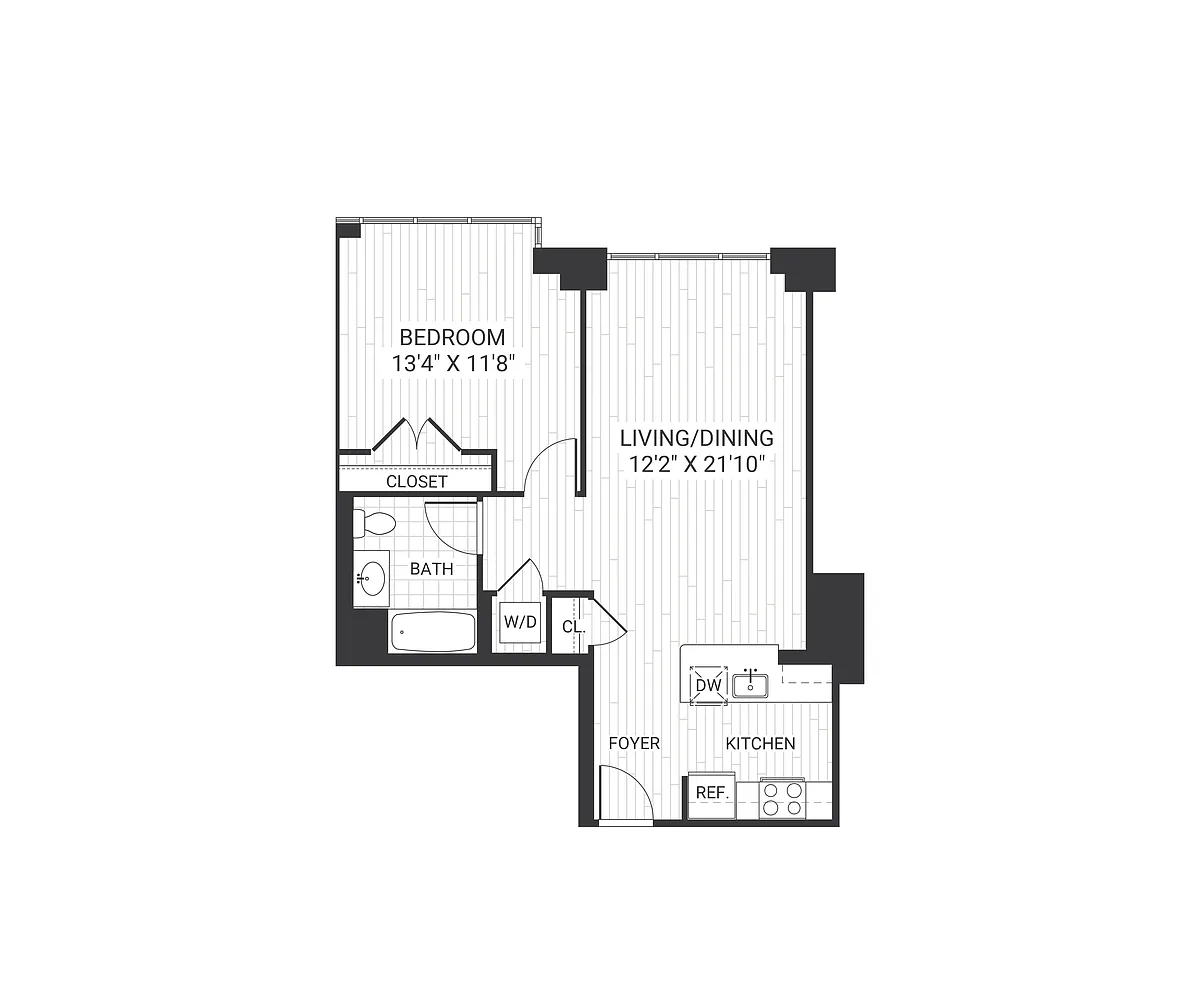 Floor plan B401 A2