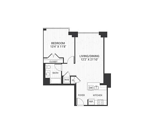 Floor plan B401 A2
