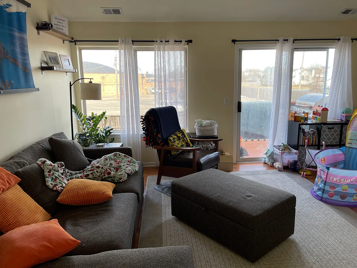 Bright with windows and door to deck! - 1054 E Wilson Ave