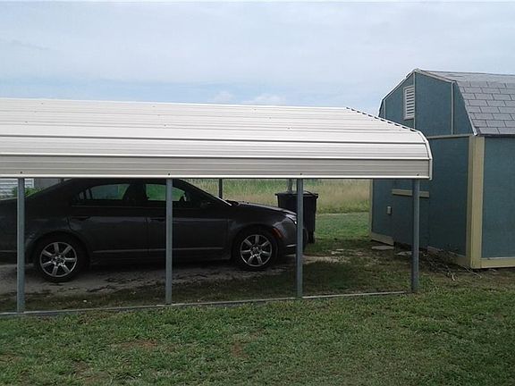 One of two carports
