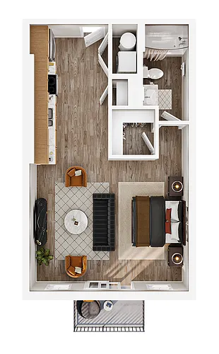Floor plan S2 The Trust