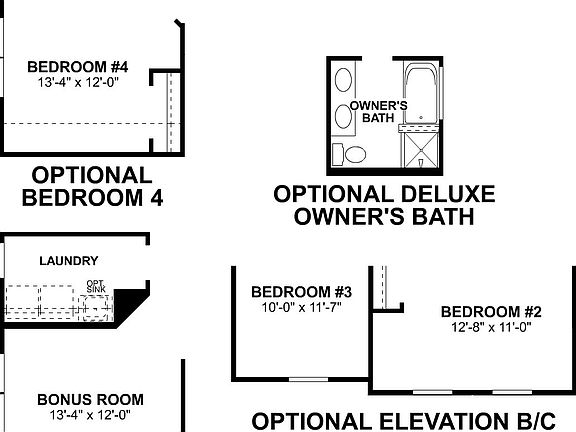 Second Floor options