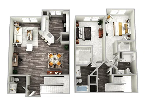 Floor plan Lakewood Deluxe