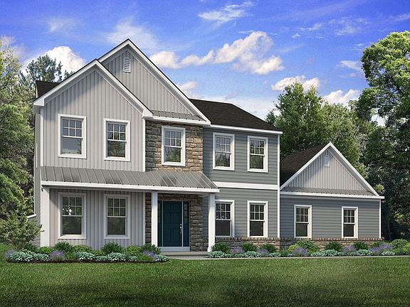 Craftsman Elevation - Side Entry Garage