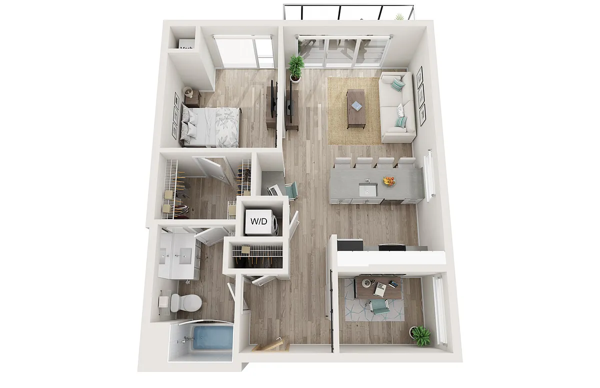 Floor plan B7