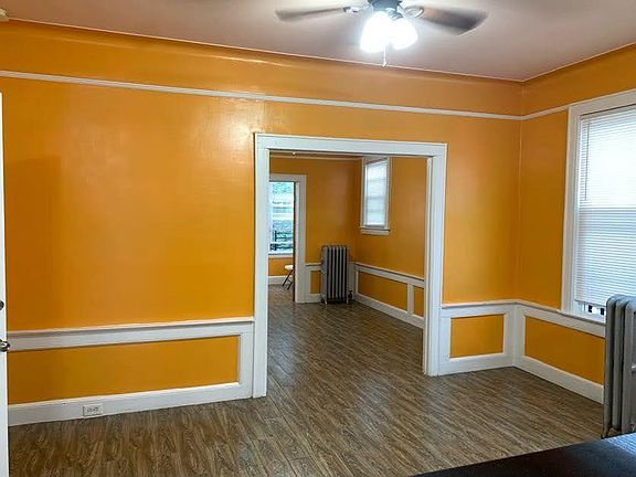 VIEW FROM KITCHEN ISLAND TO LIVING ROOM