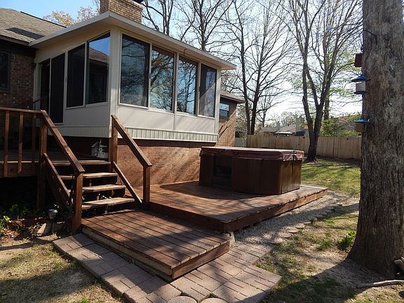Recently added 2 levels of deck
						:
						5 person Hot tub and 2 levels of deck added over looking the 26 acre lake