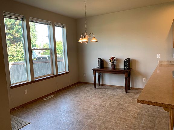 Spacious dining room
