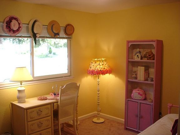 Abundance of light fills the second bedroom.