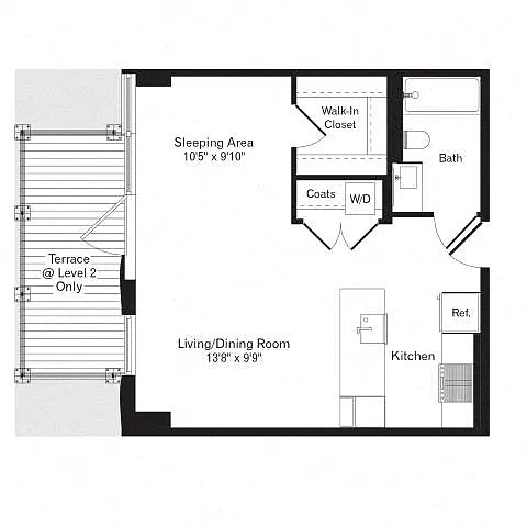 Floor plan SF