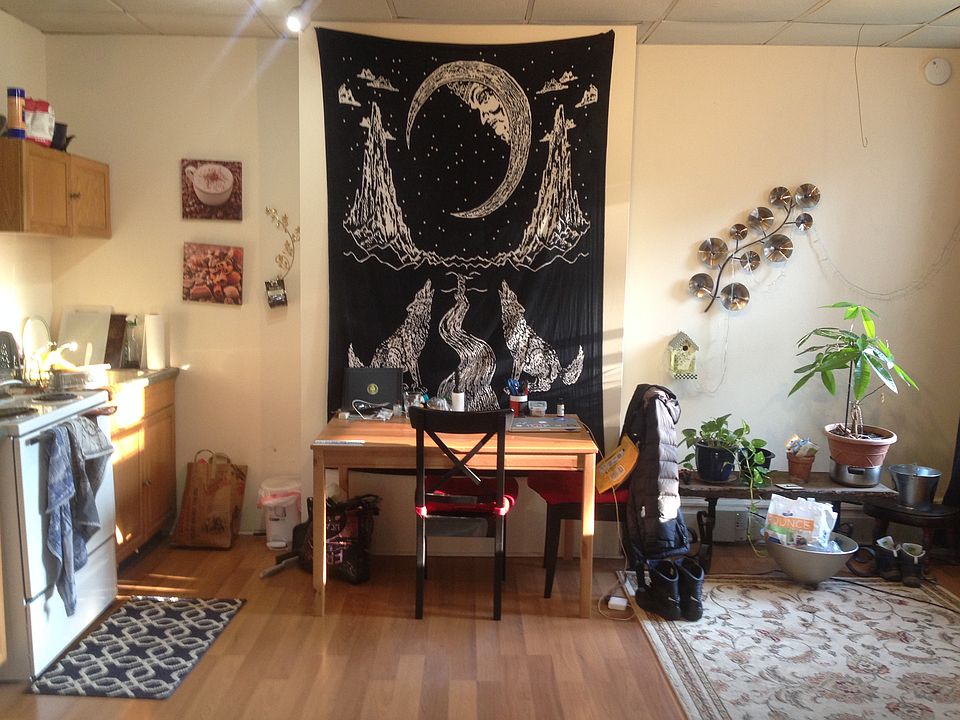 Living room / kitchen area