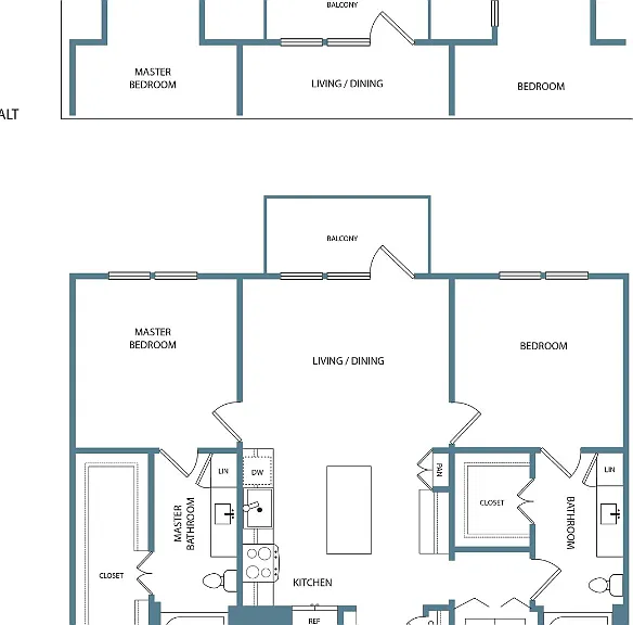 B3 Floorplan Diagram