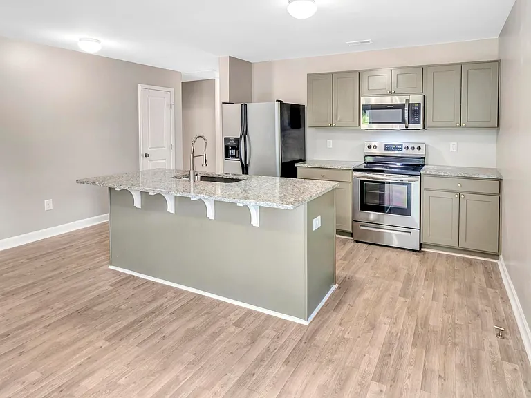 Open Kitchen to Living and Dining