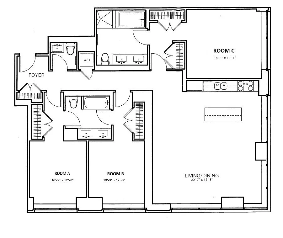 Floor plan C04