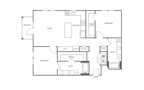 Floor plan B2