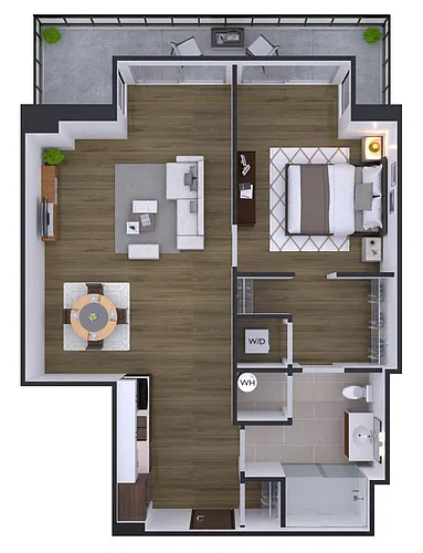 Floor plan 301-A15