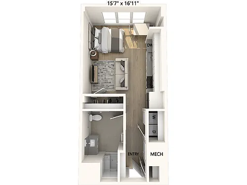 Floor plan S1 - ADA