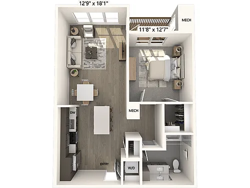 Floor plan AM19.13S