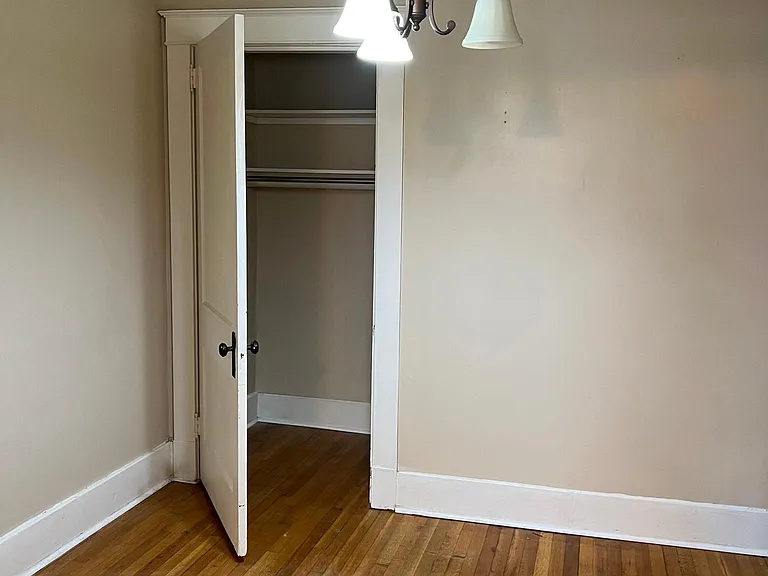 Dining room walk-in closet