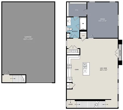 Floor plan A1C