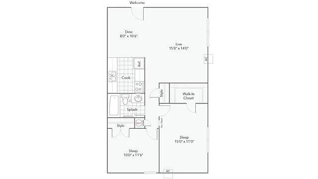 Floor plan Findlay