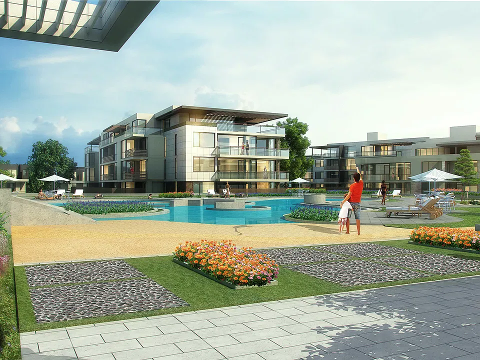 Flats Overlooking The Pool