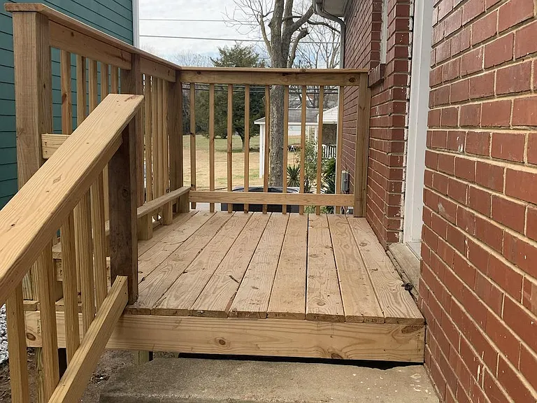 Back deck
