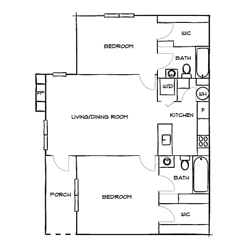Floor plan Design 2A