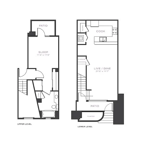 Floor plan A2AFF