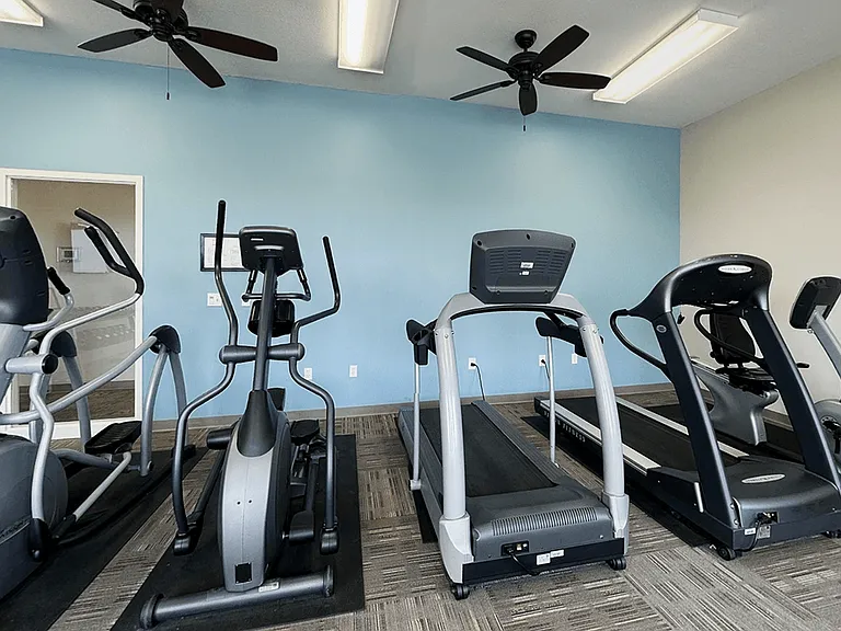 Fitness Center with Cardio Equipment