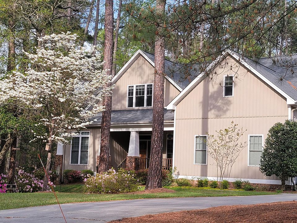 Street view of the house. Very private and beautiful setting.
