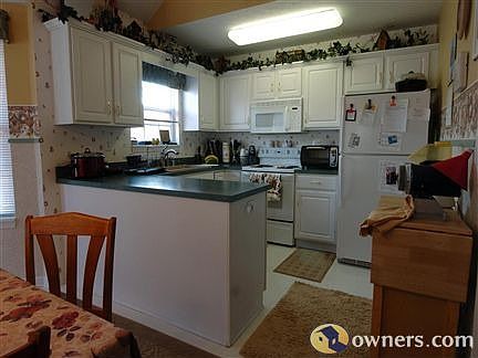 Kitchen is well organized and upgraded