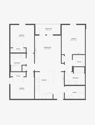 Floor plan C1