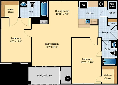 Floor plan B2