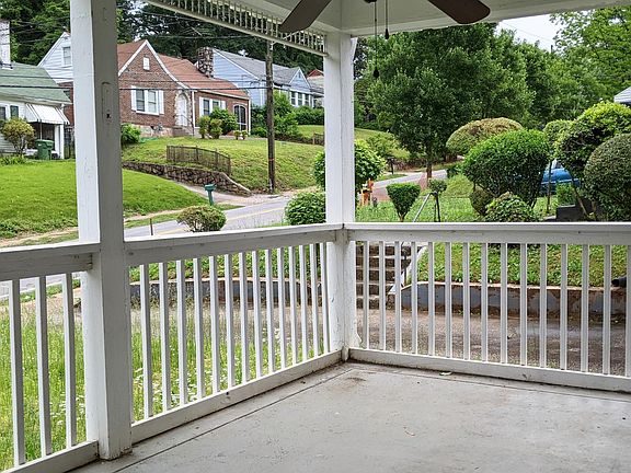 Front patio overlooking Beecher St.