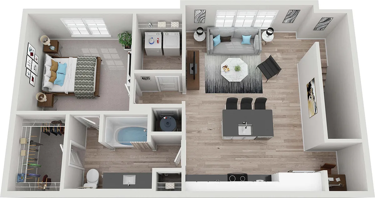 Floor plan A1F