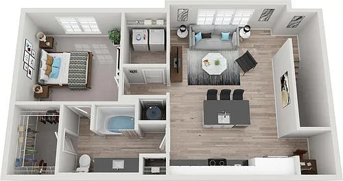 Floor plan A1F