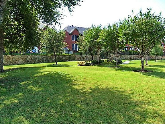 green in front of house