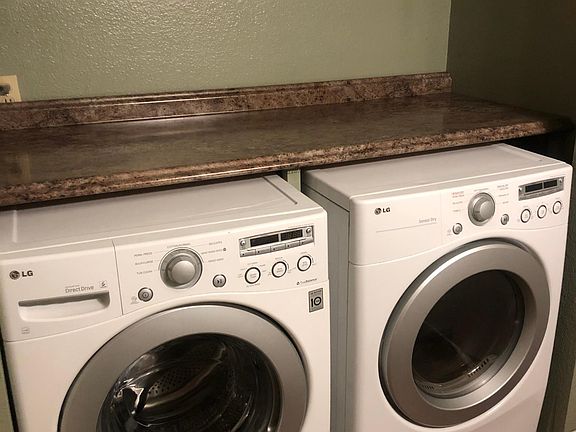 Front load washer and dryer