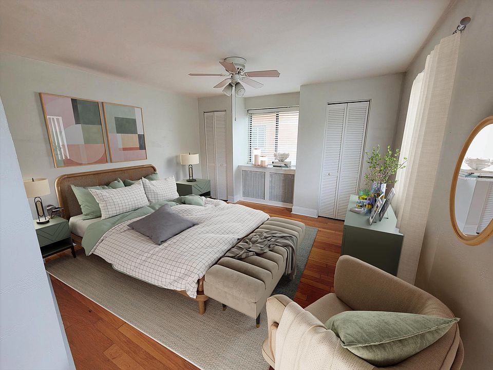 Large Bedroom with ample closet space