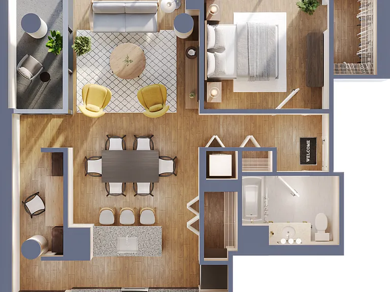 H floor plan SoNo East