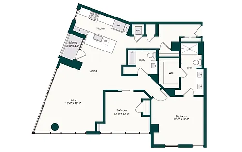 Floor plan B7